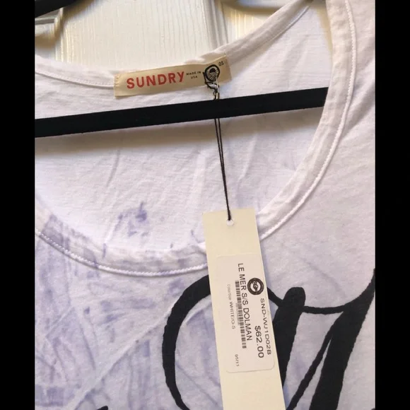 Sundry All Cotton Tee Shirt - Picture 9 of 9